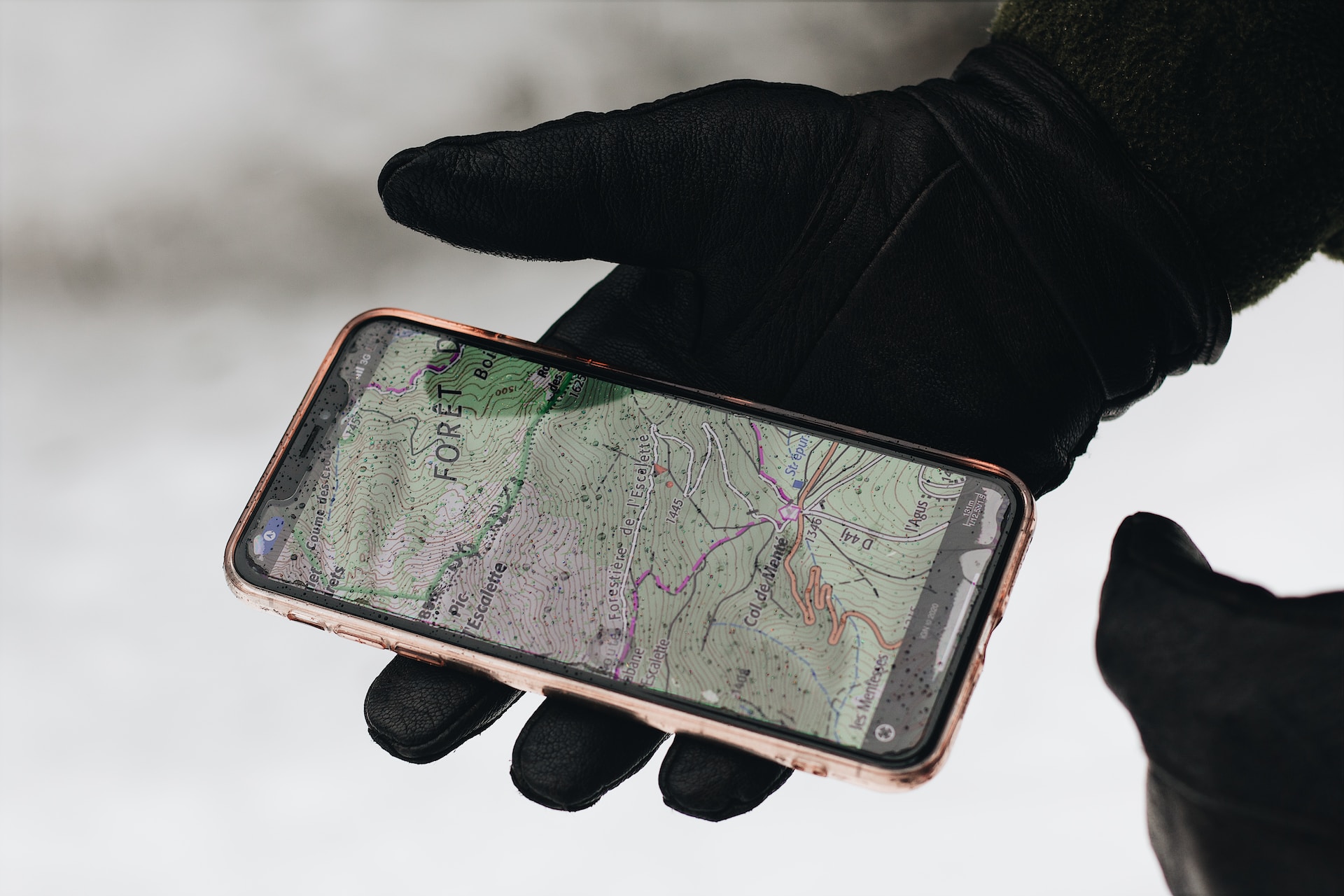 Winterhandschuhe für Reisen bei kaltem Wetter